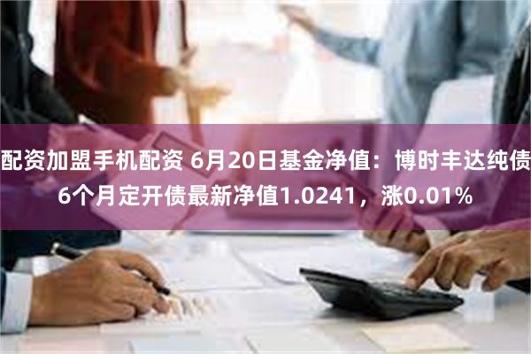 配资加盟手机配资 6月20日基金净值：博时丰达纯债6个月定开债最新净值1.0241，涨0.01%